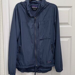 Patagonia Women's Grey Blue Lightweight Utility Jacket